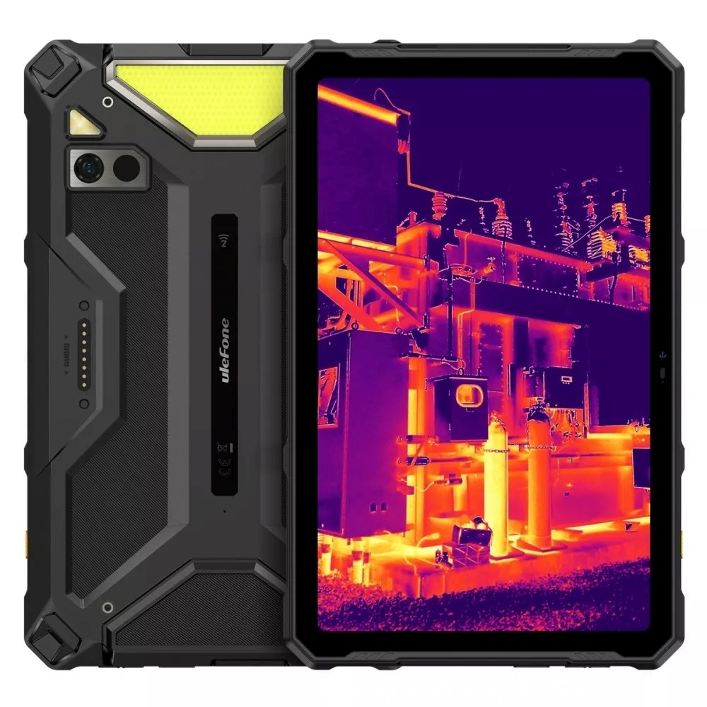 Robusni tablet ULEFONE Armor Pad 4 Ultra Thermal (10.36" 2K, 8GB/256GB, 5G, 18600 mAh, IP69K) crni-0