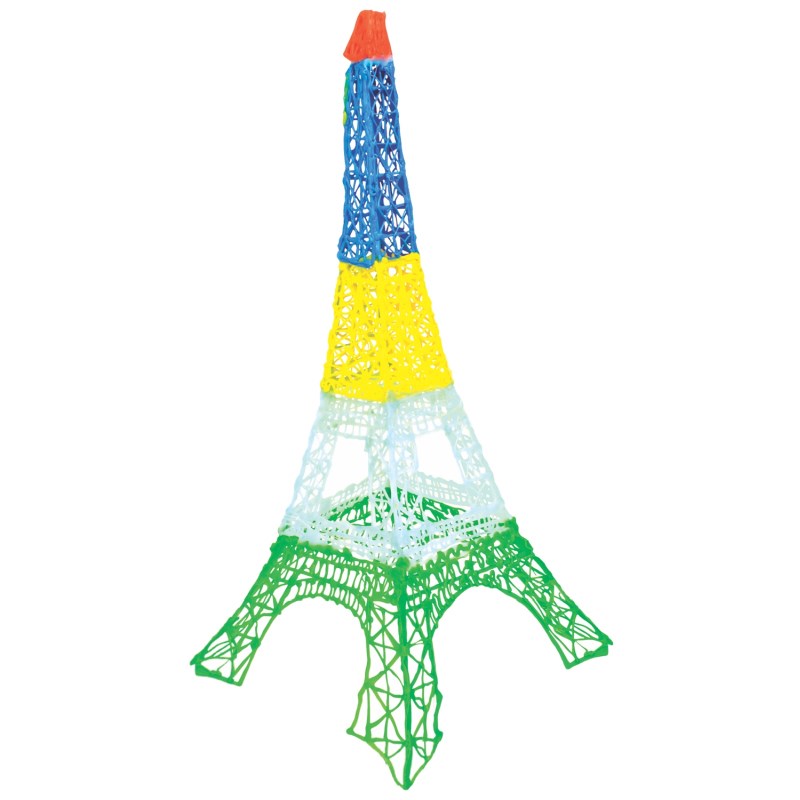 3Doodler Start Eco Plastic - Fire and Ice Mixed Bag 250 Compostable plastic Orange, Turquoise, White, Yellow 1 g-1