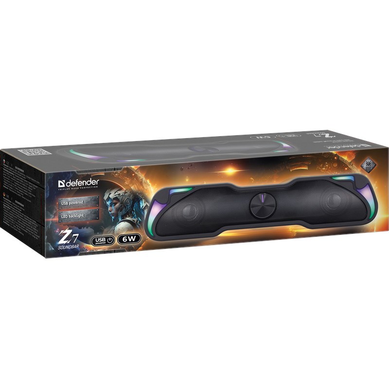Soundbar DEFENDER BLUETOOTH SOUNDBAR Z7 6W LED USB-1