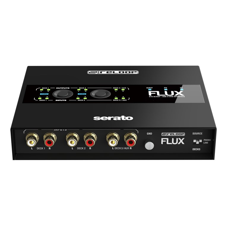 RELOOP Flux USB-C DVS audio sučelje za Serato DJ Pro-3