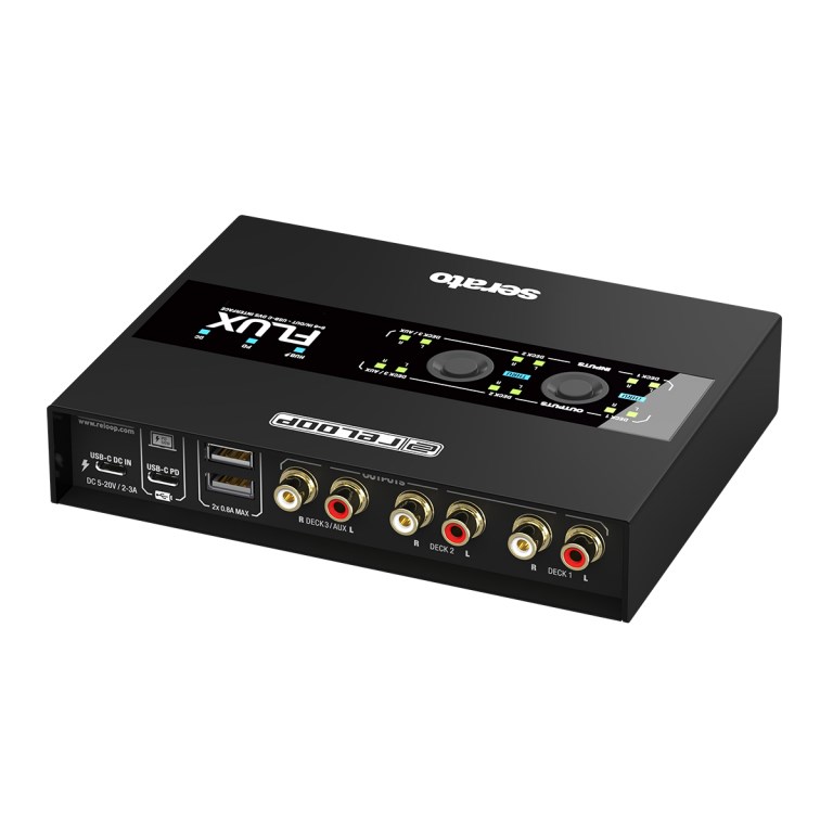 RELOOP Flux USB-C DVS audio sučelje za Serato DJ Pro-4