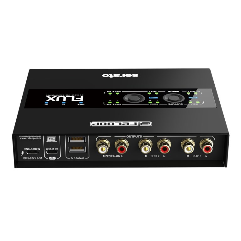 RELOOP Flux USB-C DVS audio sučelje za Serato DJ Pro-2