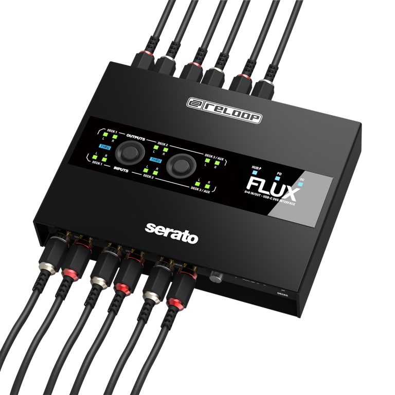 RELOOP Flux USB-C DVS audio sučelje za Serato DJ Pro-5