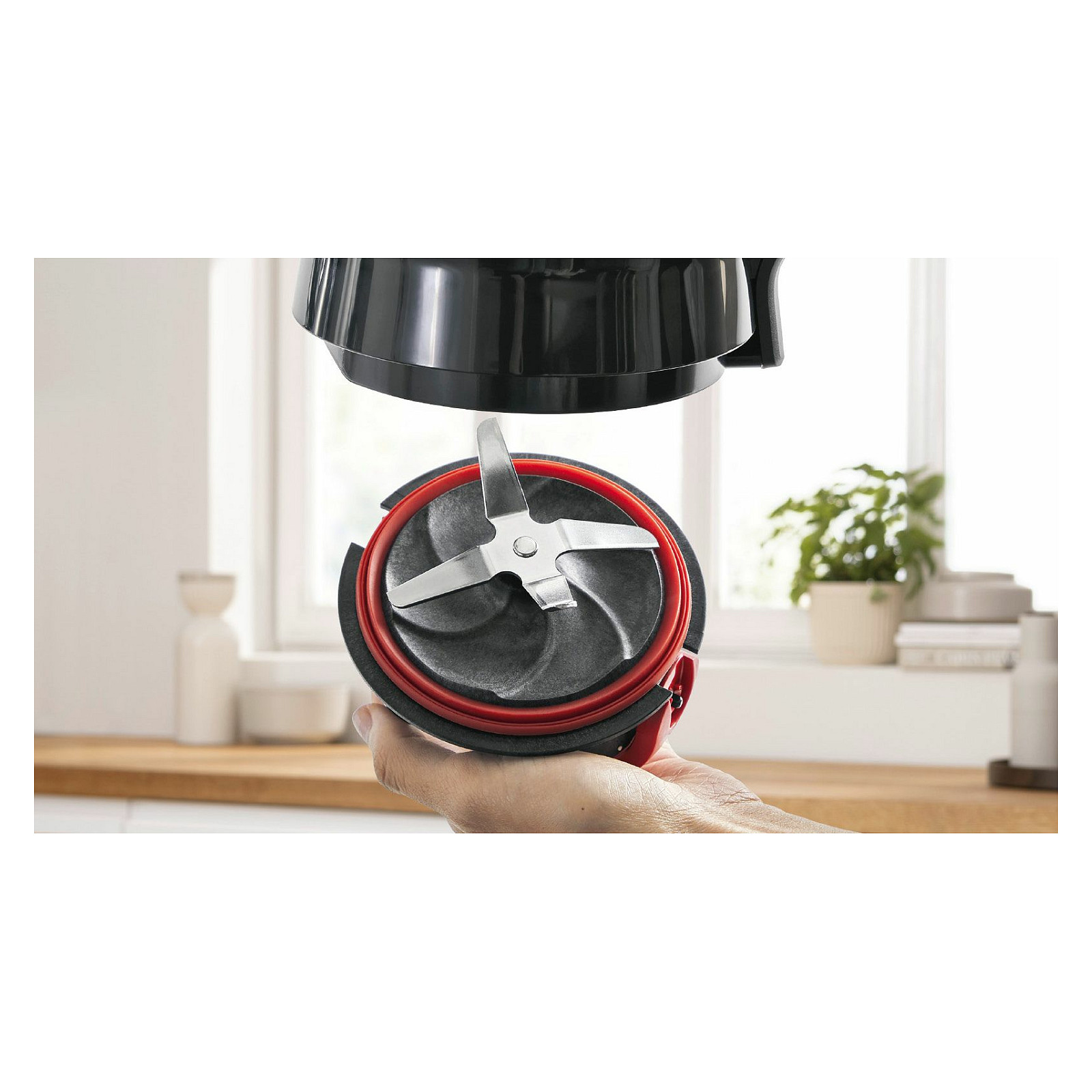 Bosch Serie 4 MMB6177S blender 1.5 L Tabletop blender 1200 W Black, Silver-11