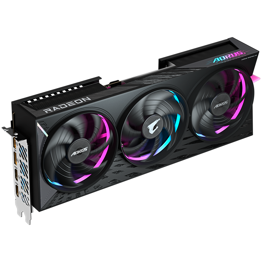 Gigabyte Aorus Radeon RX 9070 XT Elite 16g Graphics Card, 16GB GDDR6, PCI-E 5.0-11