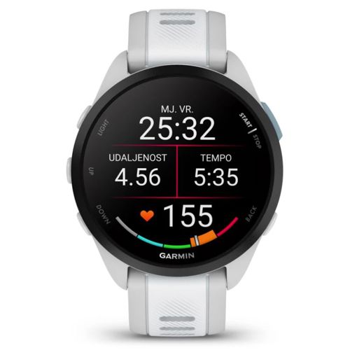 Pametni sat GARMIN Forerunner 165 Music Mist Grey Whitestone, 010-02863-31-1