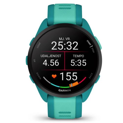Pametni sat GARMIN Forerunner 165 Music Turquoise Aqua, 010-02863-32-1