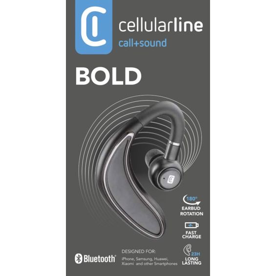 Slušalica CELLULARLINE Mono Bold (Bluetooth, Handsfree, Mono) crna-2