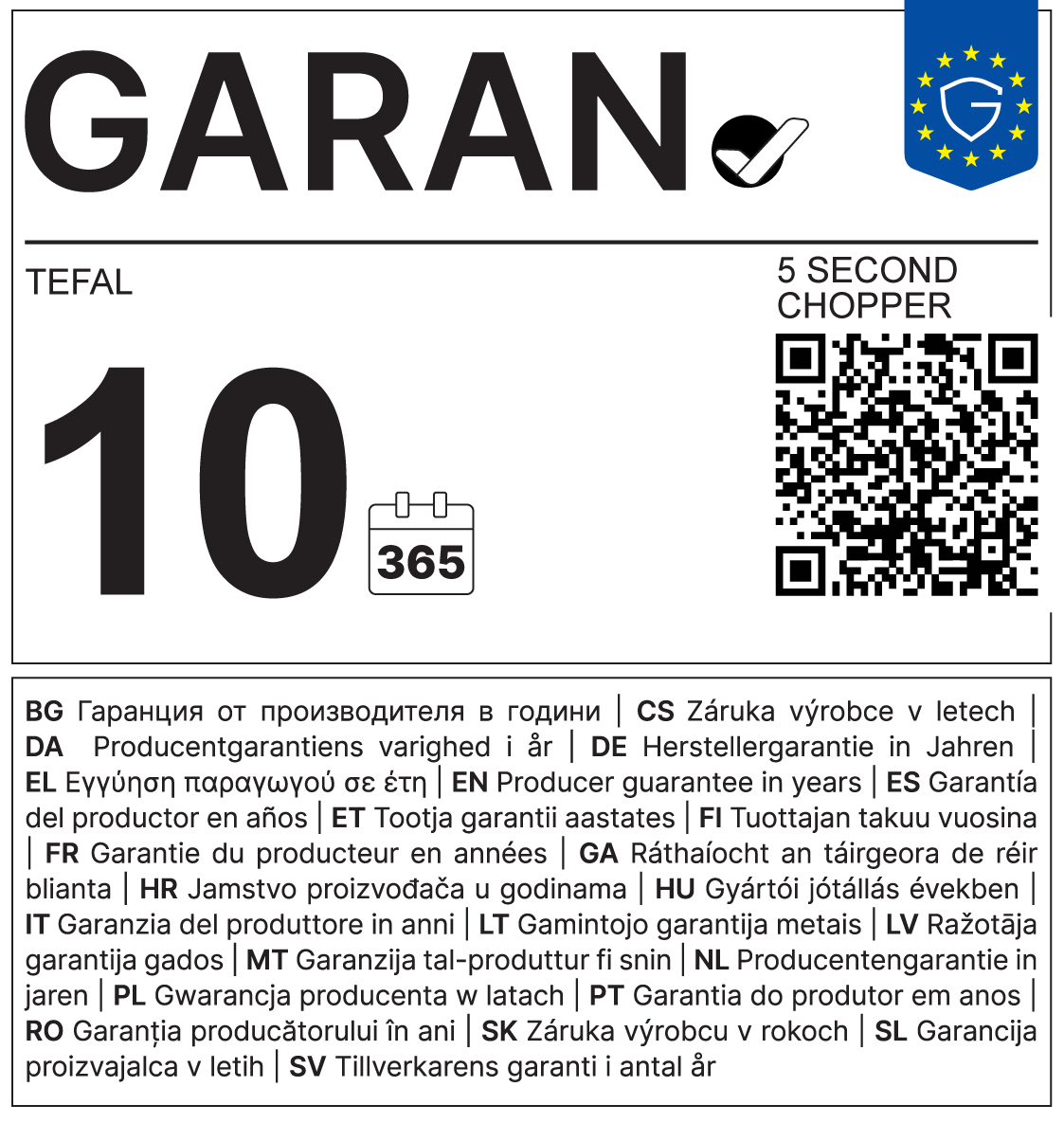 Sjeckalica TEFAL K1330404 (500ML, ručna)-1