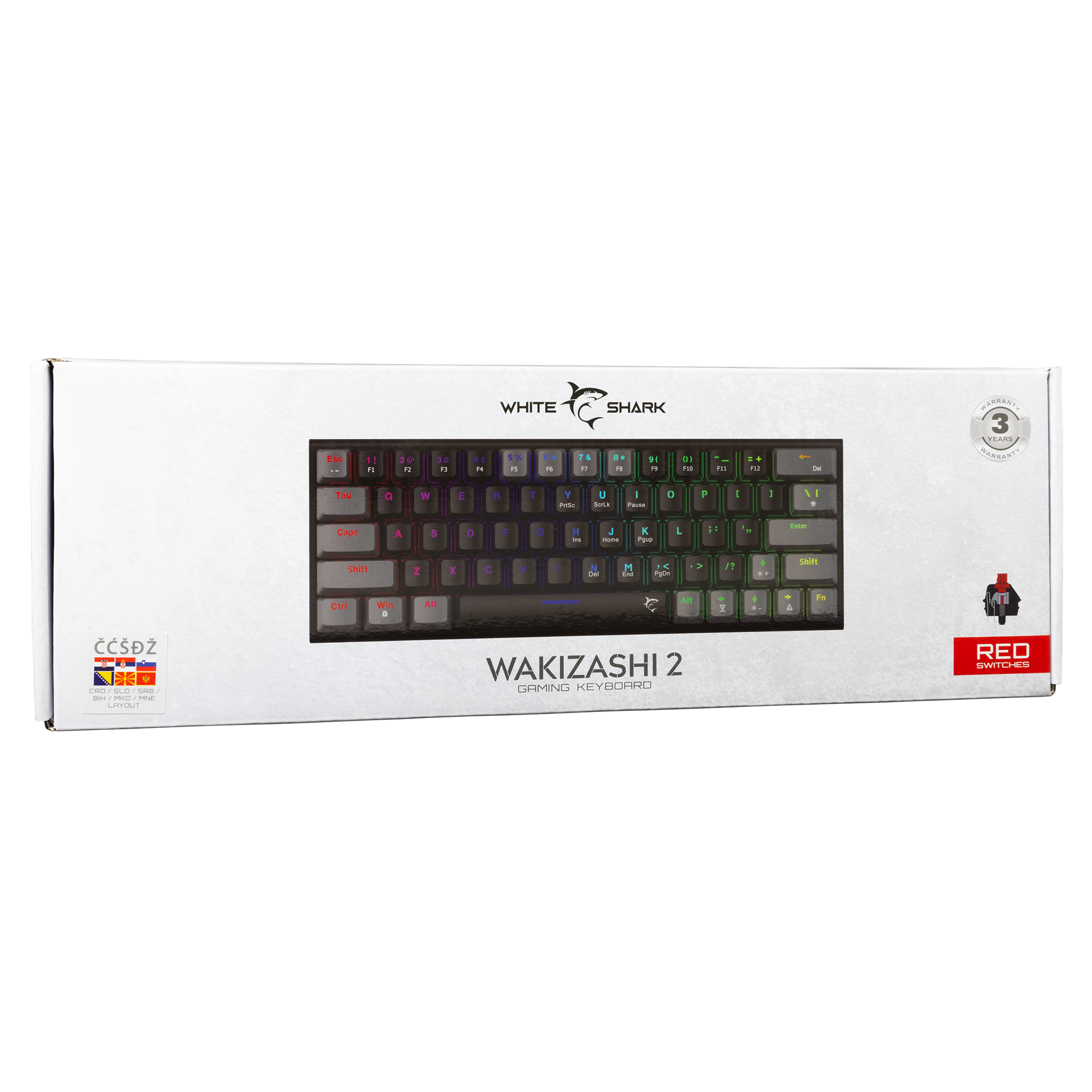Tipkovnica WHITE SHARK GK-002112V2 Wakizashi 2 crno-siva-15