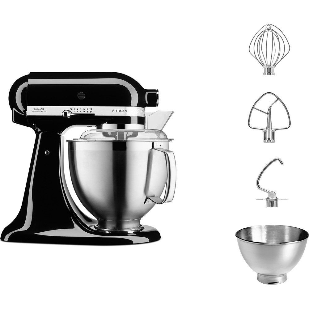 Mikser KITCHENAID Artisan 5KSM185PS 300 W 4.8 L crna boja-1