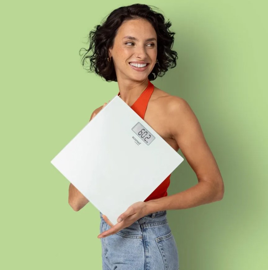 Osobna vaga MEDISANA Personal scale Ecomed by Medisana PS-72E (kapacitet 150 kg, točnost 100 g, bijela boja)-3