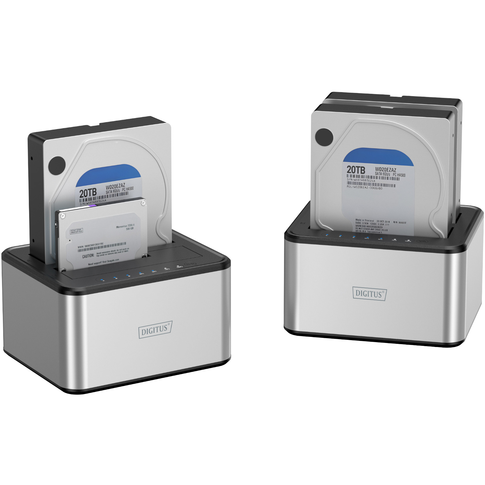 Docking station DIGITUS USB 3.0 dual SATA HDD 2.5"/3.5"-3