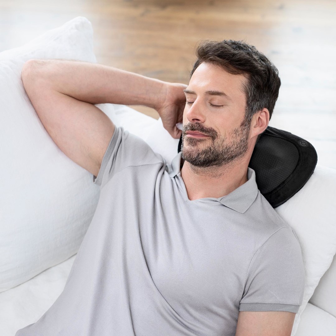 Shiatsu masažni jastuk MEDISANA MC 200 (4 masažne glave, infracrveno grijanje, crni)-2