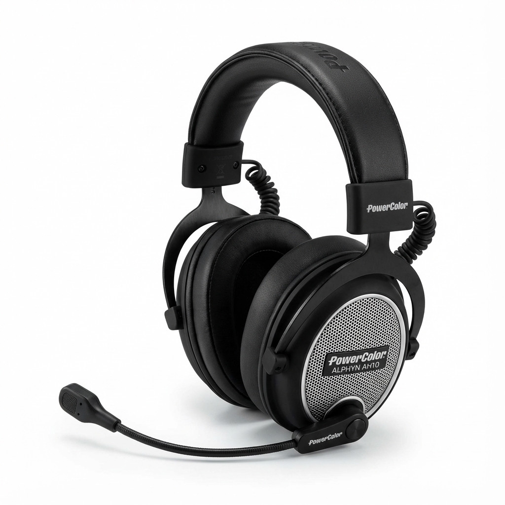 Slušalice POWERCOLOR ALPHYN AH10 (bežične, za gaming)-0