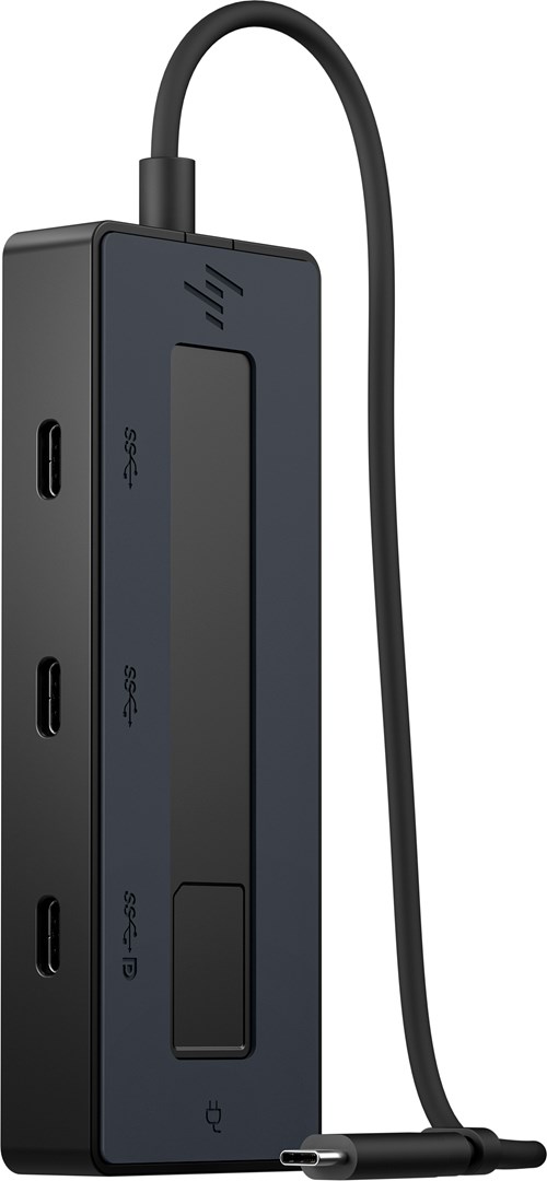 Hub HP 4K USB-C Multiport Hub (4K Ultra HD, 10000 Mbit/s, 2 USB 3.2 Gen 2 Type-C, 4 porta)-8