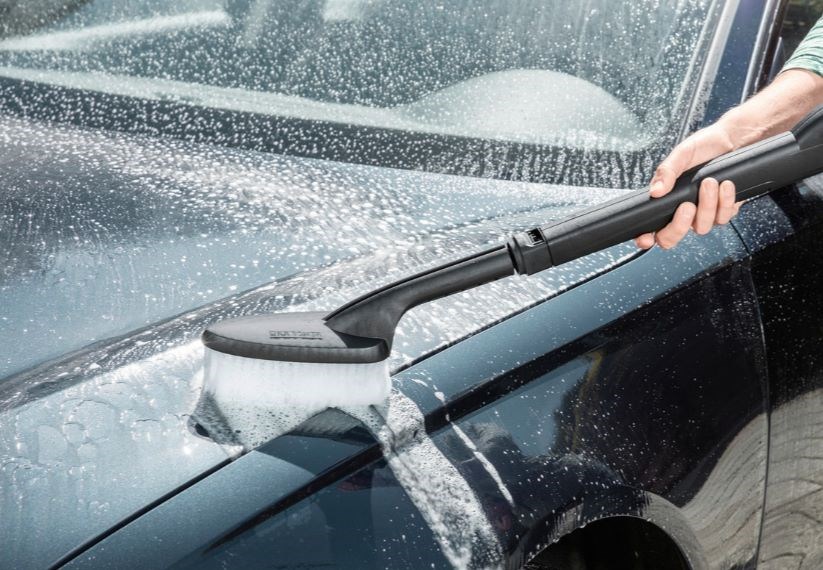 Visokotlačni čistač KARCHER K 2 Classic Car Pressure Washer - 1.673-574.0 (110 bar, 1400 W, crna, žuta)-5