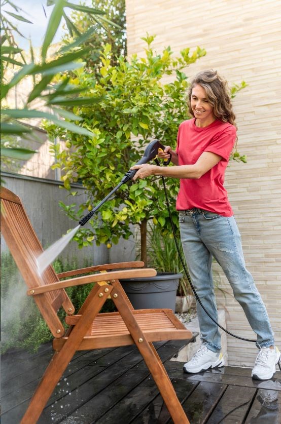 Visokotlačni čistač KARCHER K 2 Classic Car Pressure Washer - 1.673-574.0 (110 bar, 1400 W, crna, žuta)-6