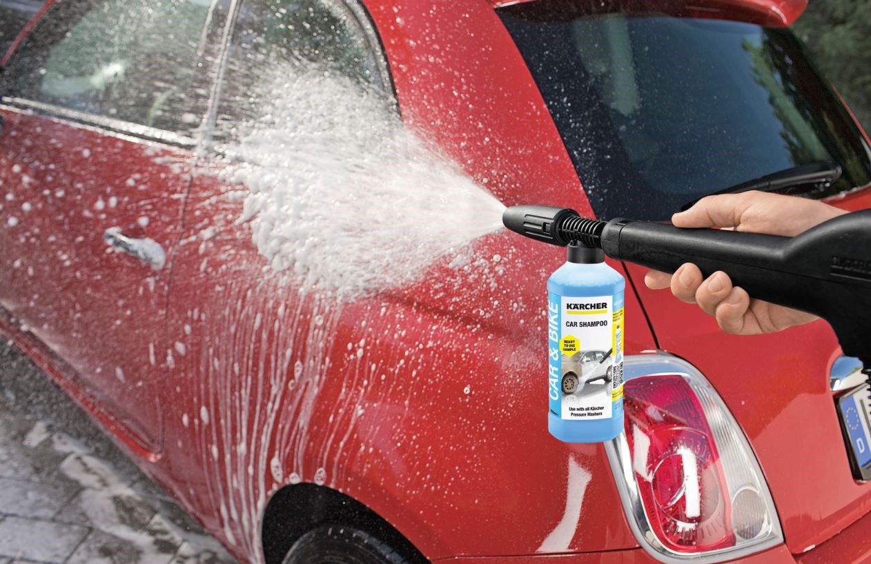 Visokotlačni čistač KARCHER K 2 Classic Car Pressure Washer - 1.673-574.0 (110 bar, 1400 W, crna, žuta)-7