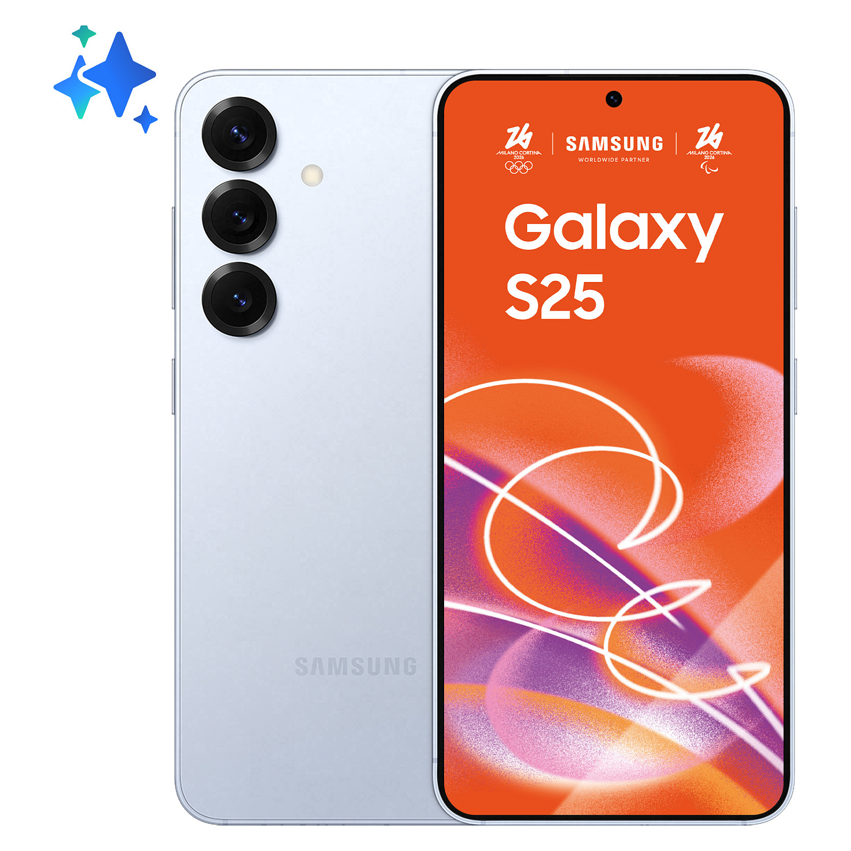 Mobitel SAMSUNG Galaxy S25 12GB/128GB Icy Blue SM-S931BLBDEUE-1