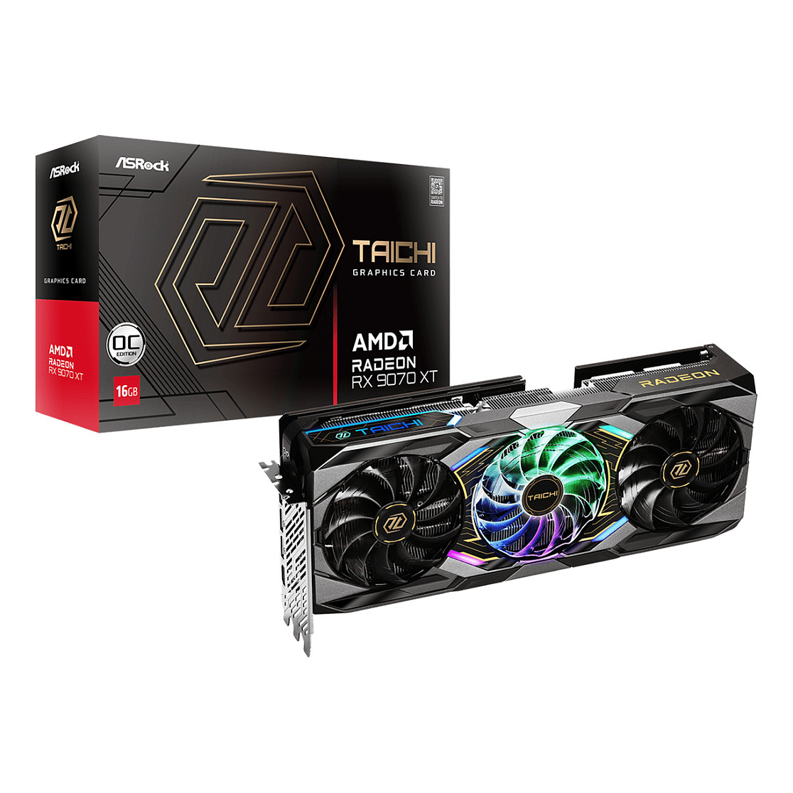 Grafička kartica ASROCK Taichi Radeon RX 9070 XT OC (AMD, 16 GB GDDR6, OC)-5