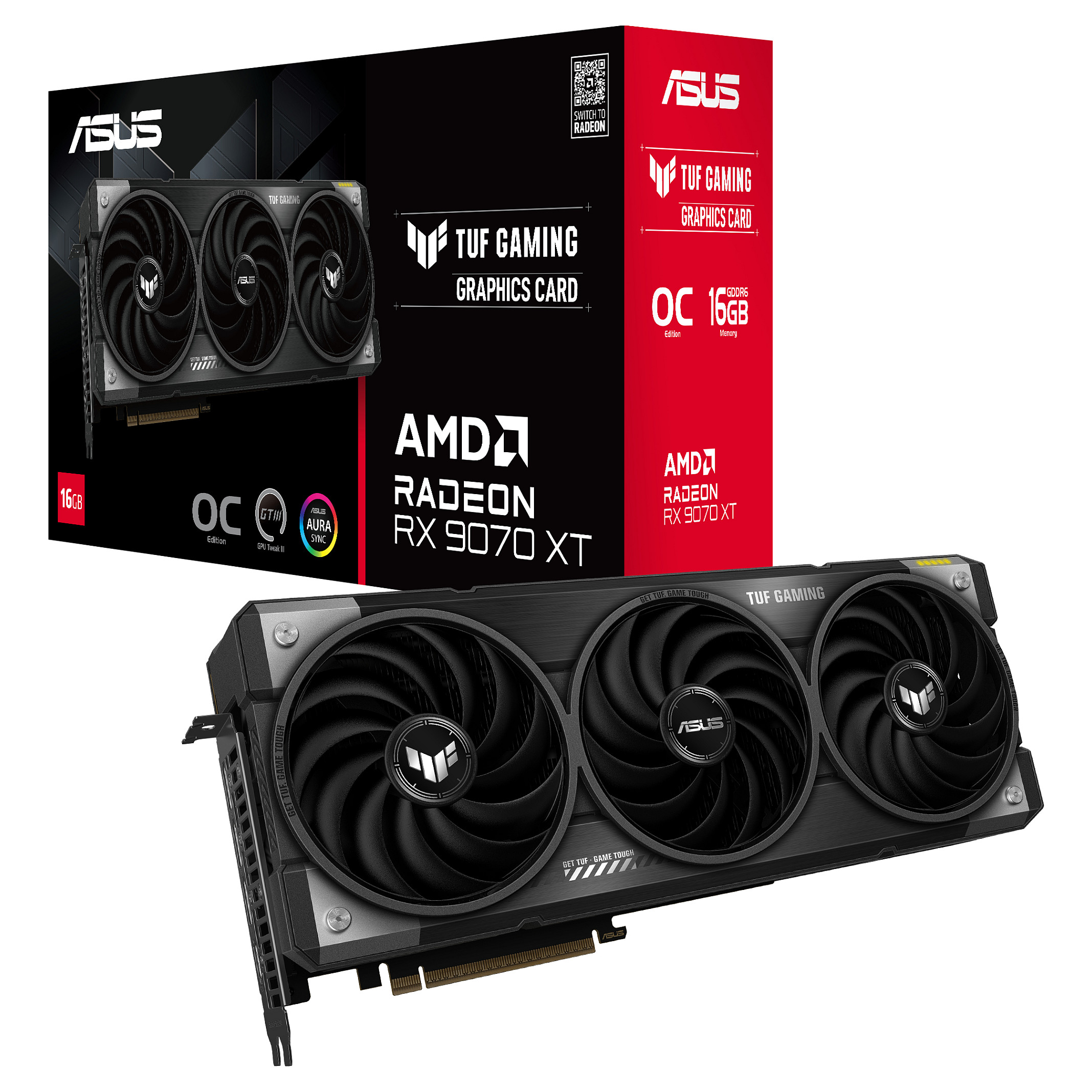 Grafička kartica ASUS TUF Gaming TUF-RX9070XT-O16G-GAMING (AMD Radeon RX 9070 XT, 16 GB GDDR6)-11
