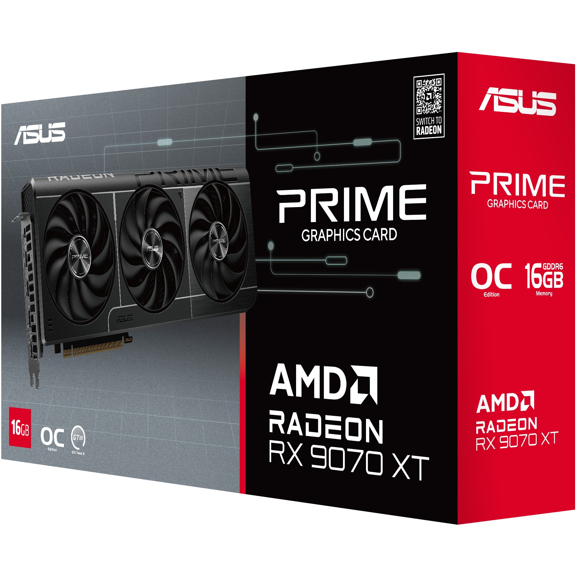 Grafička kartica ASUS Prime RX9070XT-O16G (AMD Radeon RX 9070 XT, 16 GB GDDR6, PCIe 5.0 x16, 3x DisplayPort, 1x HDMI)-14