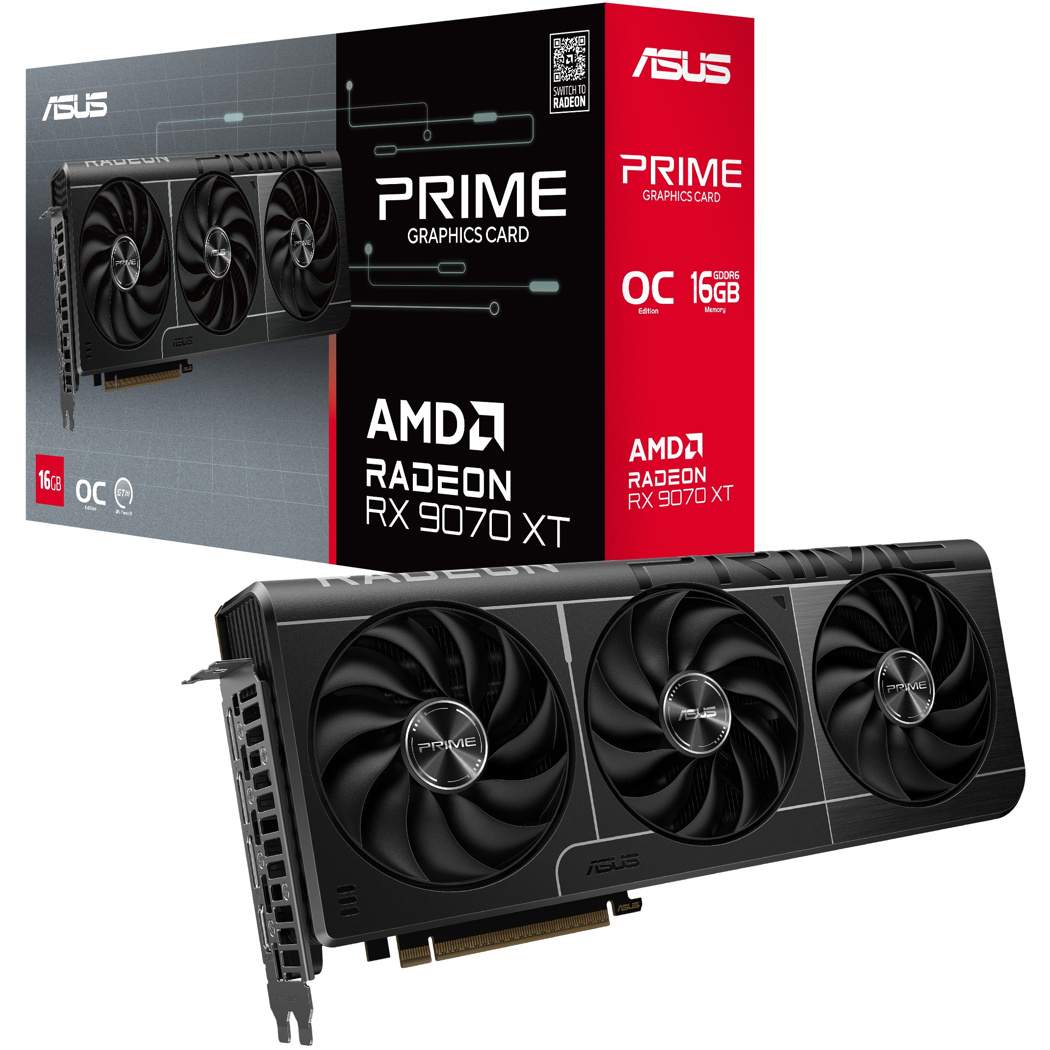 Grafička kartica ASUS Prime RX9070XT-O16G (AMD Radeon RX 9070 XT, 16 GB GDDR6, PCIe 5.0 x16, 3x DisplayPort, 1x HDMI)-15