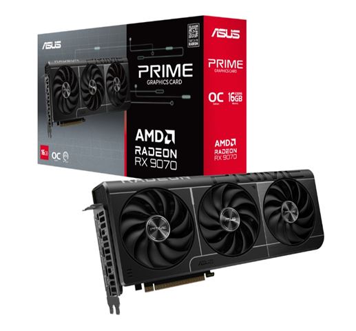 Grafička karta ASUS PRIME RX9070 O16G (16 GB GDDR6, PCIe 5.0, 7680x4320)-1