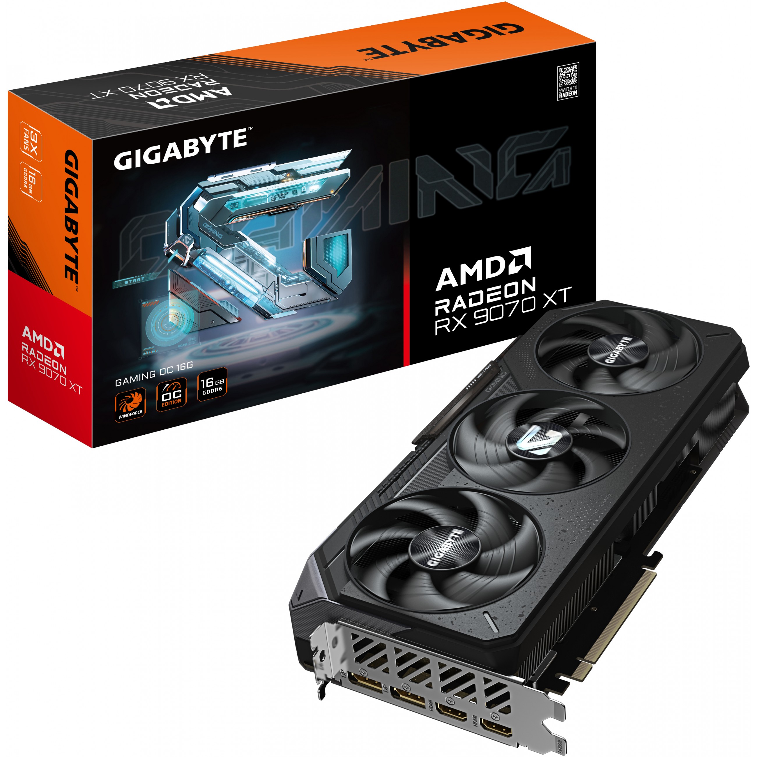 Gigabyte Radeon RX 9070 XT GAMING OC 16GB (GV-R9070XTGAMING OC-16GD)-13