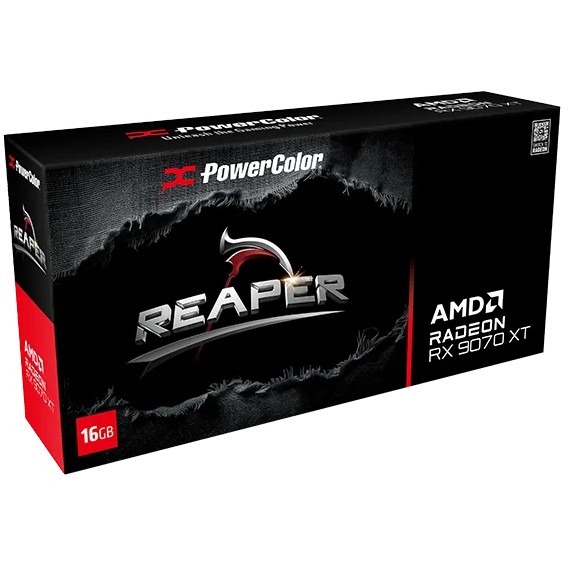 Karta graf. PowerColor Reaper RX9070XT 16G-A-5