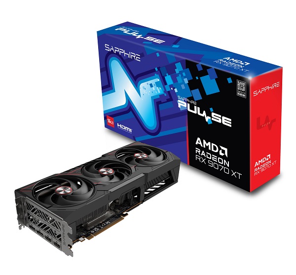 Grafička kartica SAPPHIRE PULSE Radeon RX 9070 XT AMD 16 GB GDDR6-0