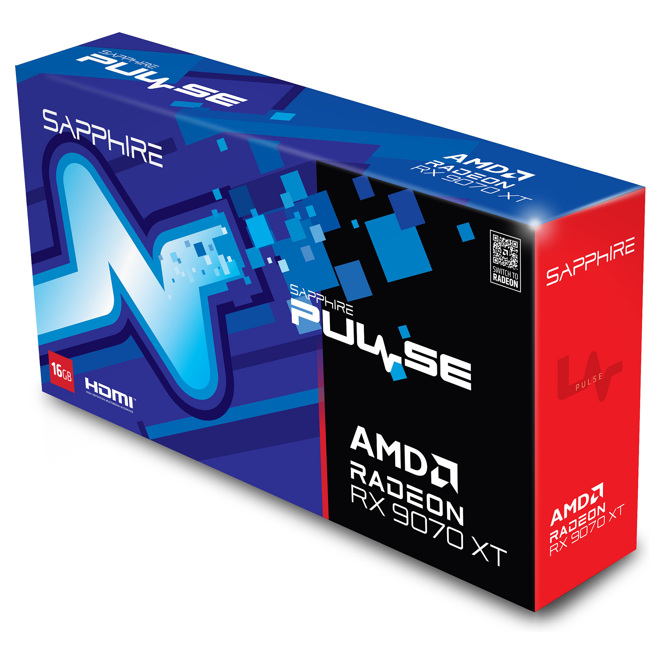 Grafička kartica SAPPHIRE PULSE Radeon RX 9070 XT AMD 16 GB GDDR6-6