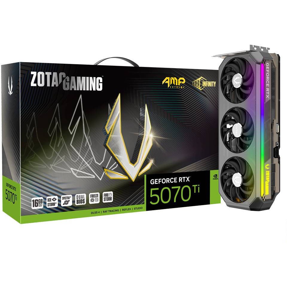 Grafička kartica ZOTAC GAMING GeForce RTX 5070 Ti 16GB AMP Extreme INFINITY-8