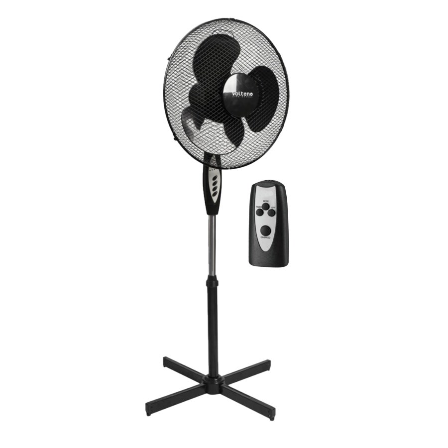 Ventilator stupni BLACK+REMOTE CONTROL 40cm-0