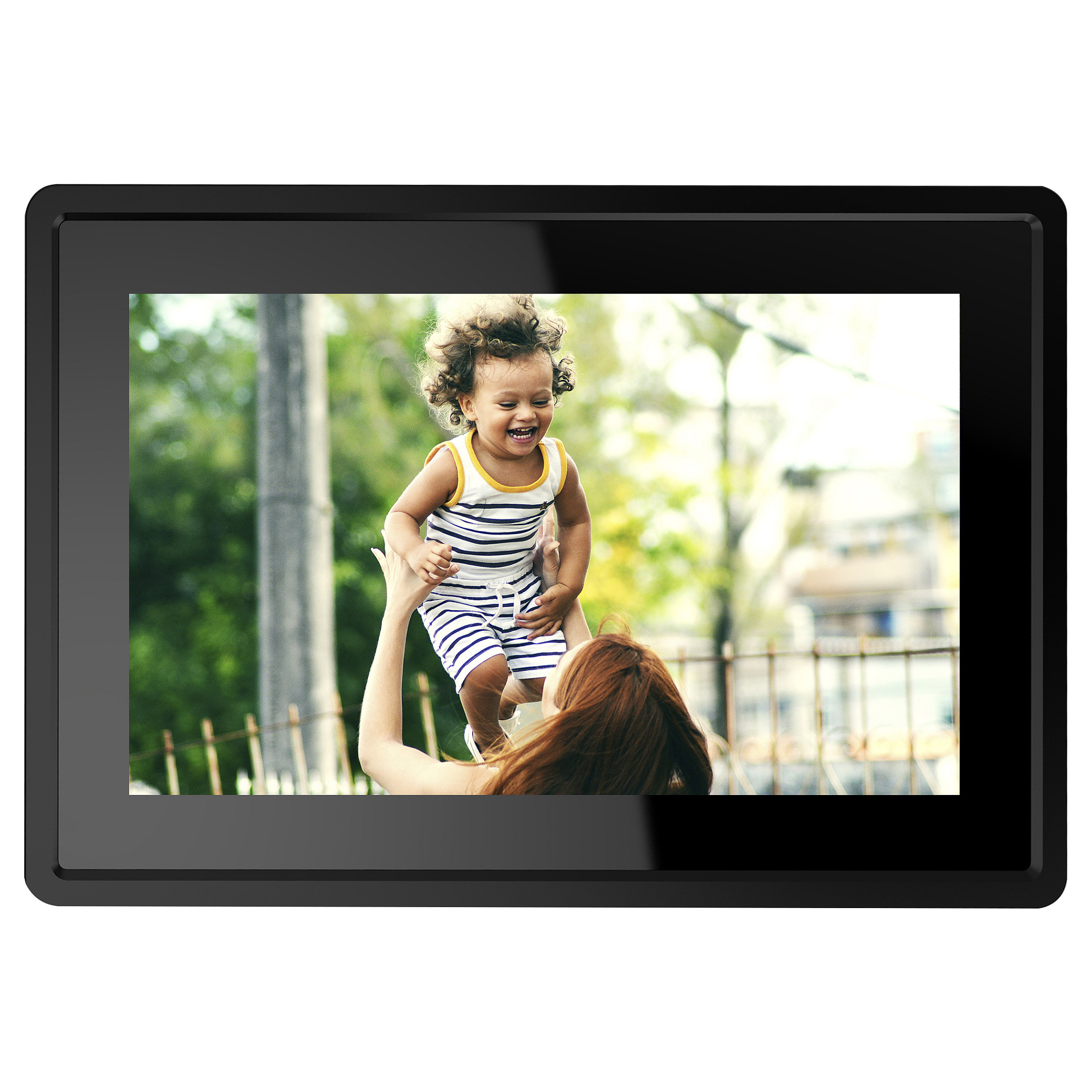 Digitalni okvir za slike DENVER PFF-1021BLACK (10.1" IPS, 16GB, Wi-Fi, Crni)
