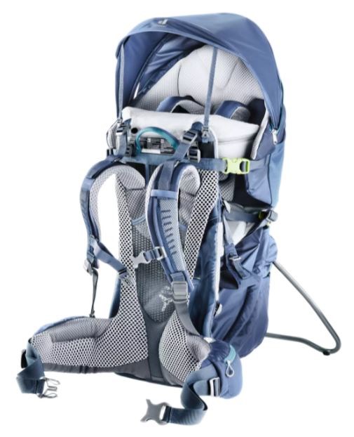 Ruksak za nošenje bebe Deuter Kid Comfort Pro (Polyamide, Plava)-3