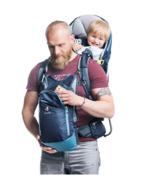 Ruksak za nošenje bebe Deuter Kid Comfort Pro (Polyamide, Plava)-5