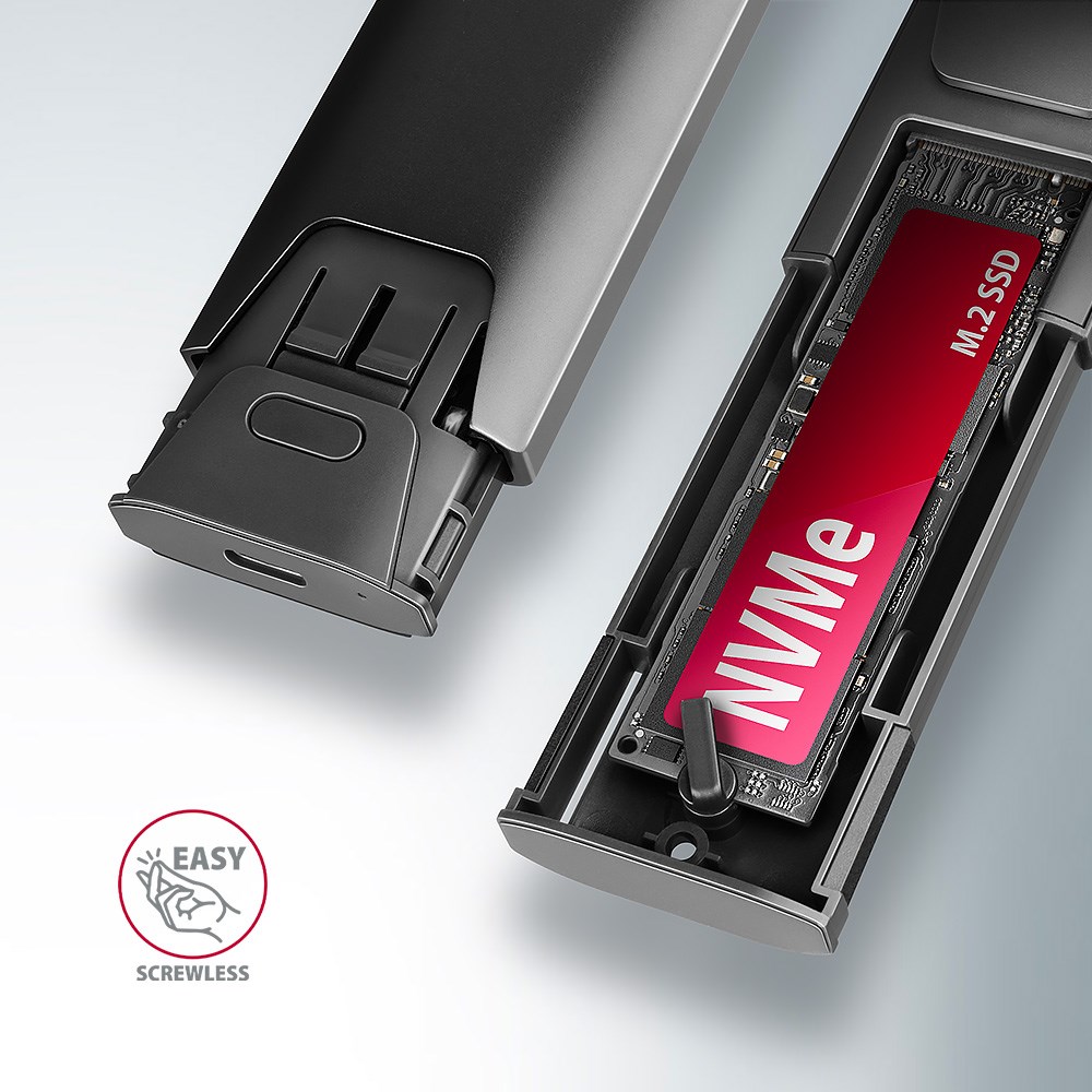 Vanjsko kućište za M.2 SSD AXAGON EEM2-GTS2 (USB-C 10 Gbps, NVMe i SATA)-6