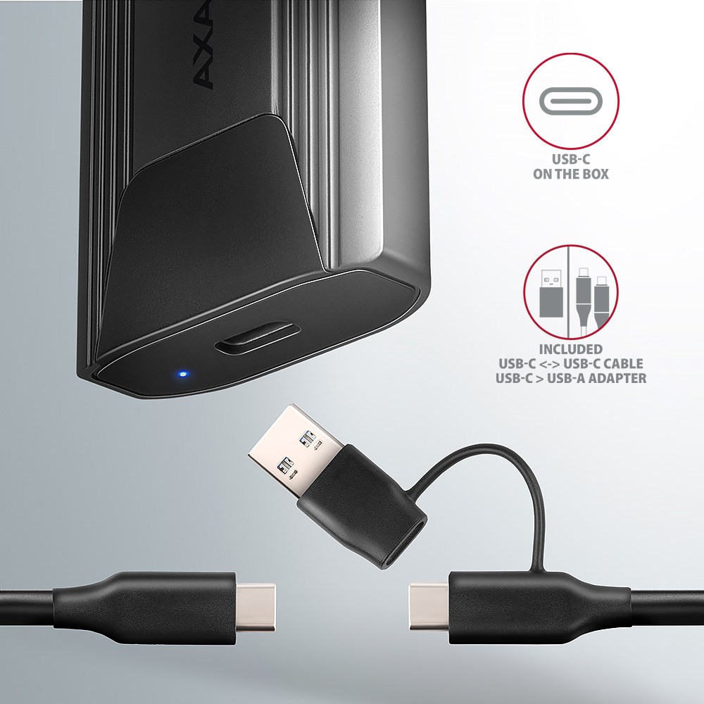 Vanjsko kućište za M.2 SSD AXAGON EEM2-GTS2 (USB-C 10 Gbps, NVMe i SATA)-9