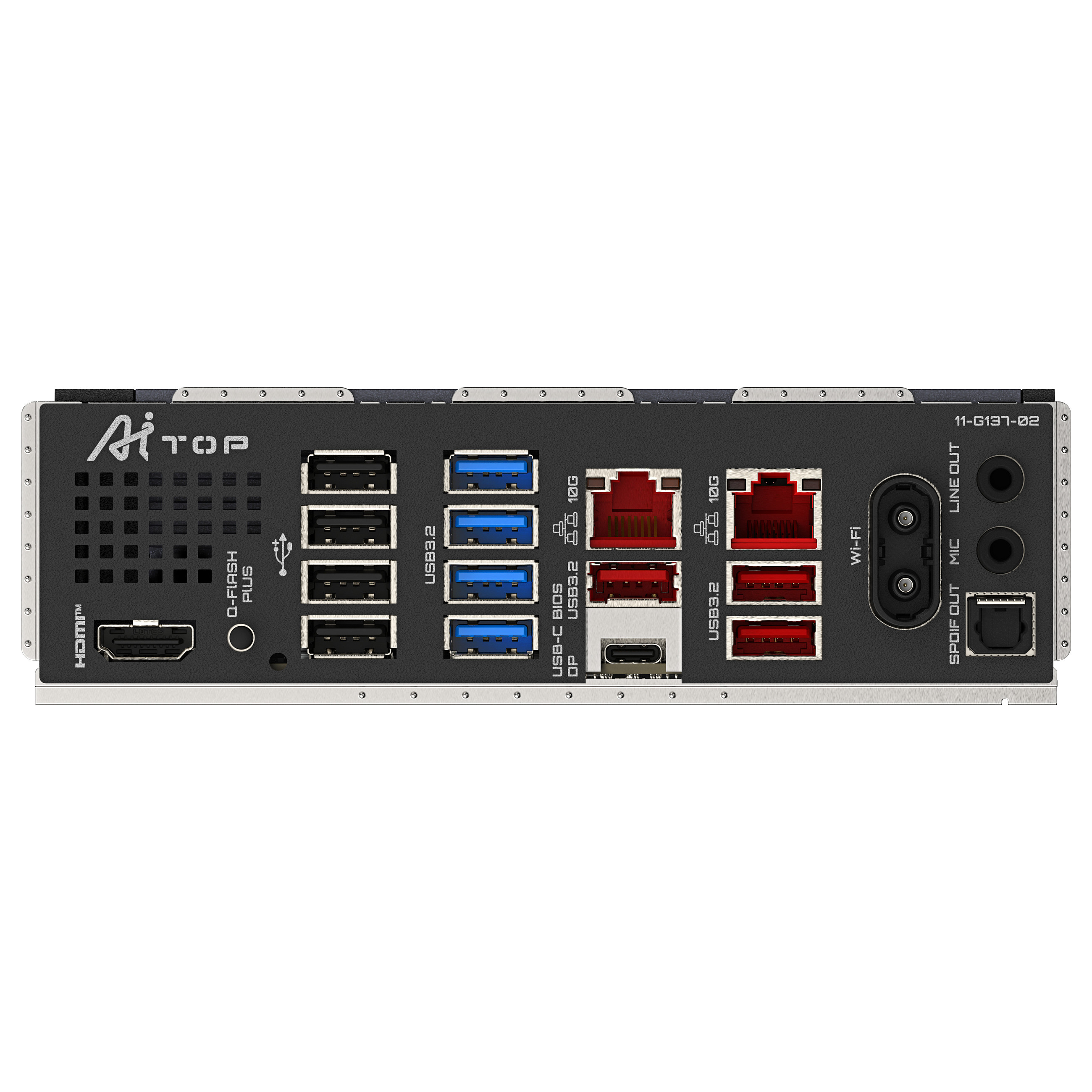 Matična ploča GIGABYTE B850 AI TOP (AMD Ryzen 9000, 16+2+2 Phases Digital VRM, do 8600MHz DDR5 (OC), 2xPCIe 5.0 + 1xPCIe 4.0 M.2, 10 LAN, WIFI 7, USB 3.2 Gen 2x2)-5