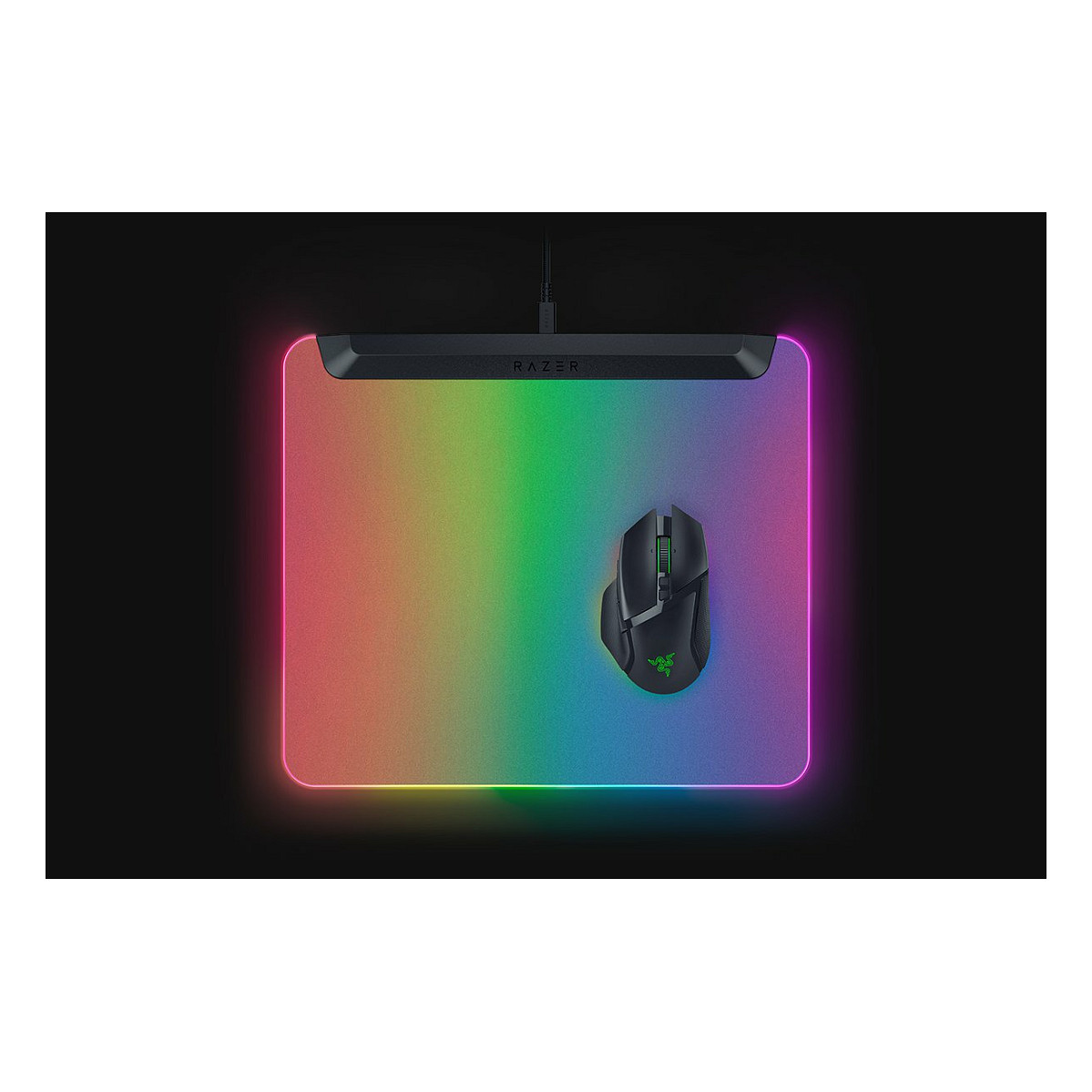 Gaming podloga za miš RAZER Firefly V2 Pro (RGB osvjetljenje, USB-A port, mikro-teksturirana površina)-2