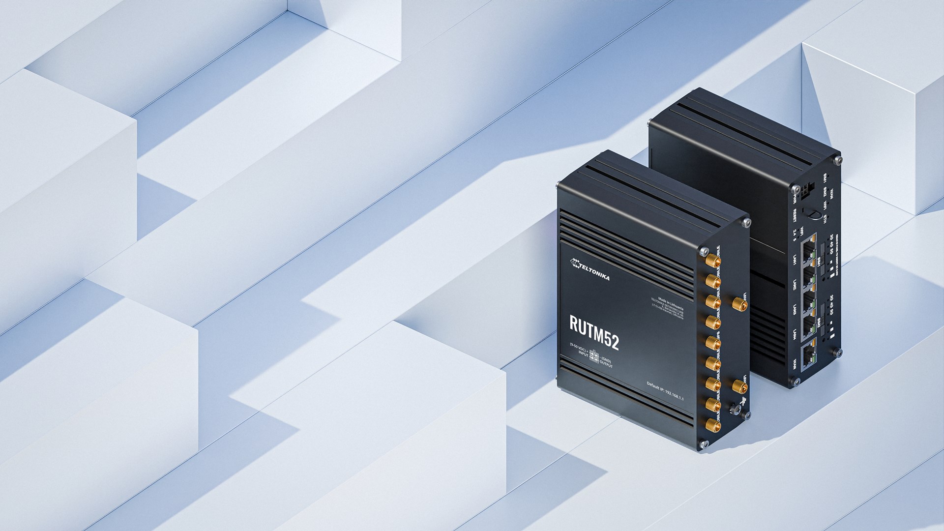 5G LTE Dual Modem Teltonika Networks RUTM52 (EU)-5