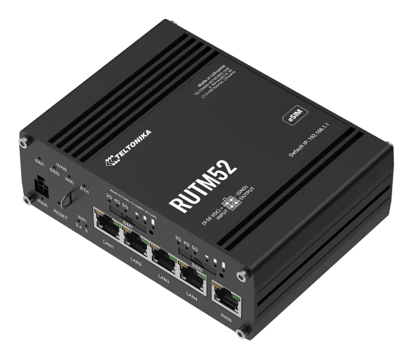5G LTE Dual Modem Teltonika Networks RUTM52 (EU)-13