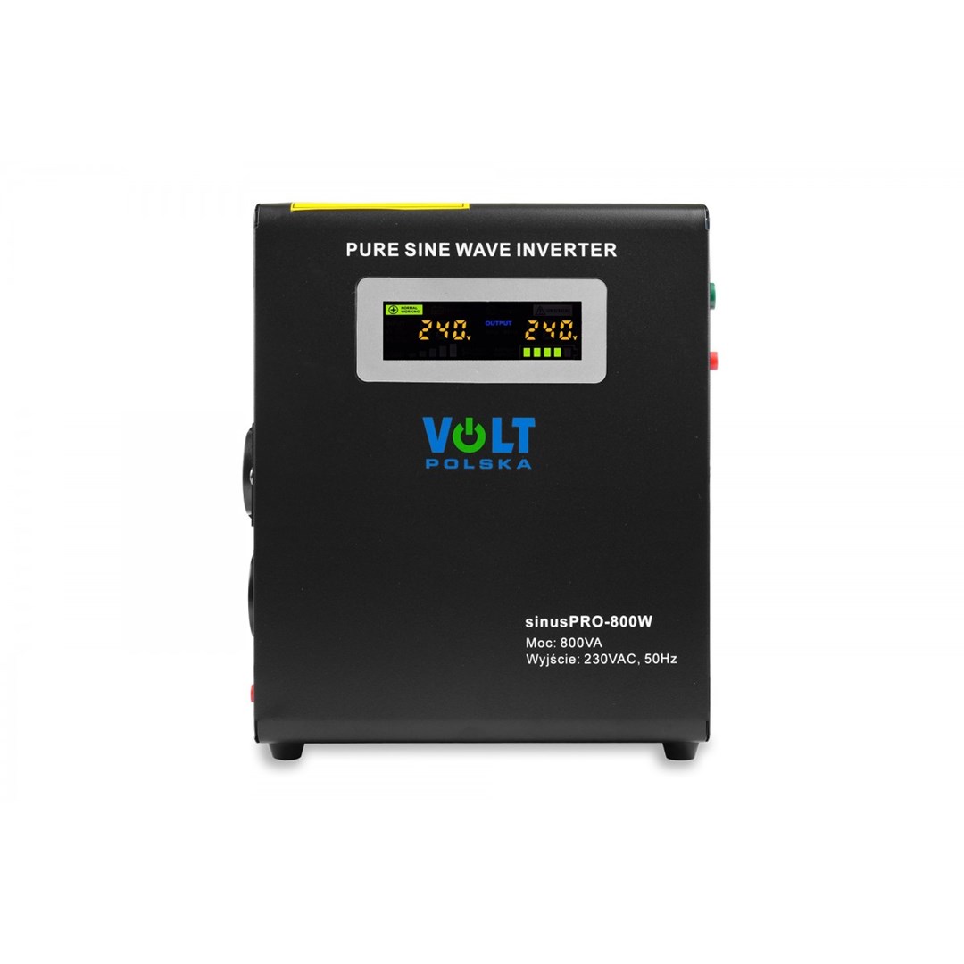 UPS pretvarač napona VOLT POLSKA Sinus PRO 800 E (800VA/500W, 12V, čisti sinus)-0