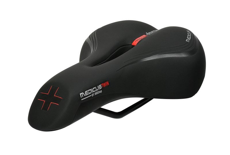 Sjedalo za bicikl WITTKOP Medicus Twin 1.0 (City/Trekking, Gel, 5 zona udobnosti)-2