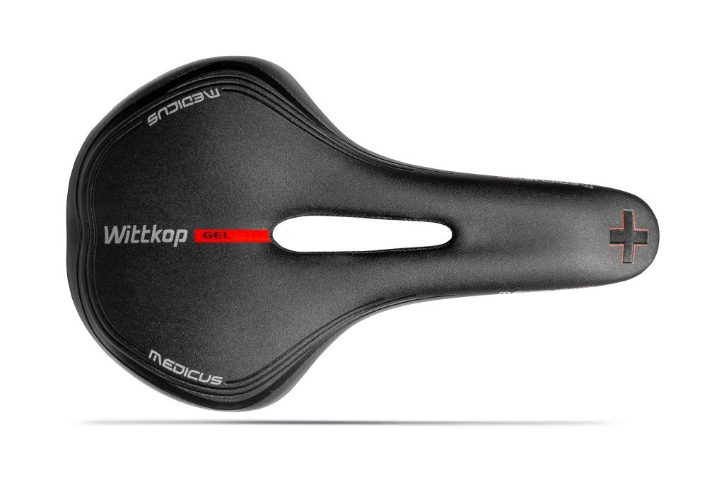 Sjedalo za bicikl WITTKOP Medicus Twin 4.0 žensko (City/Trekking, gel, 5 zona udobnosti)-1