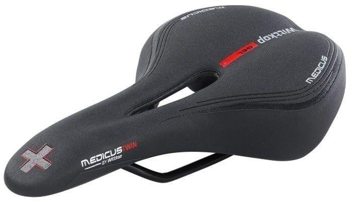 Sjedalo za bicikl WITTKOP Medicus Twin 4.0 žensko (City/Trekking, gel, 5 zona udobnosti)-3