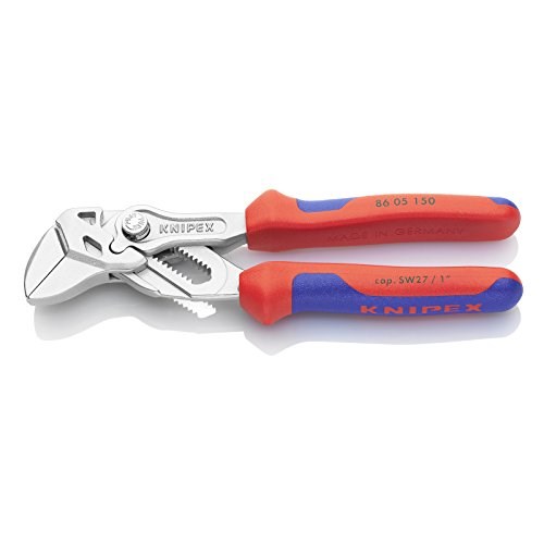 Kliješta ključ KNIPEX 86 05 150 (150 mm, 27 mm kapacitet, glatke čeljusti)-1