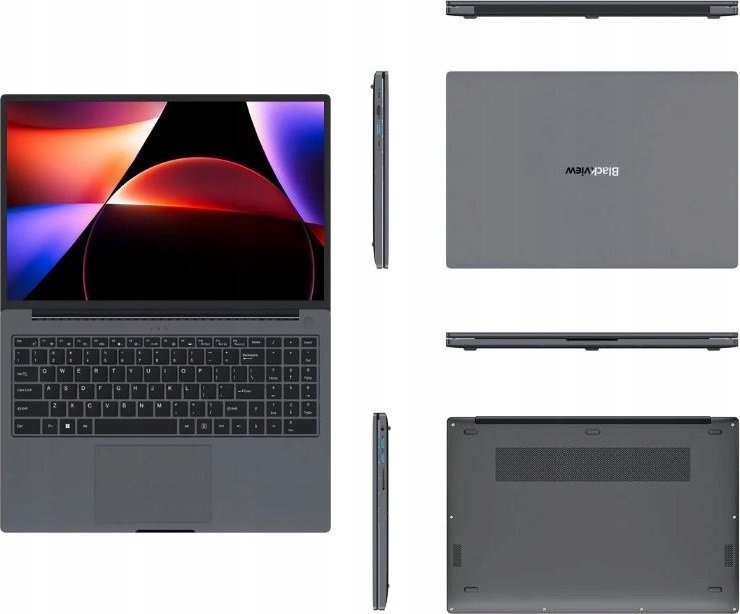 Laptop BLACKVIEW AceBook 12 (16" IPS, FHD, Intel Core i5, 16GB RAM, 512GB SSD, Intel Iris Plus Graphics, Win 11 Pro) sivi-1